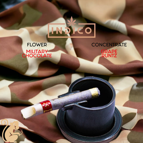 Rice Capo VSXL - Military Chocolate // Grape Runtz Rosin