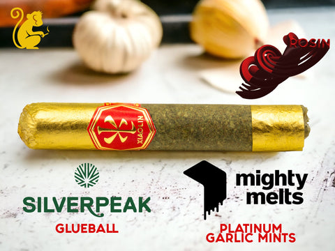 Natural Godfather V.S.X.L. - Glueball // Platinum Garlic Mints Rosin